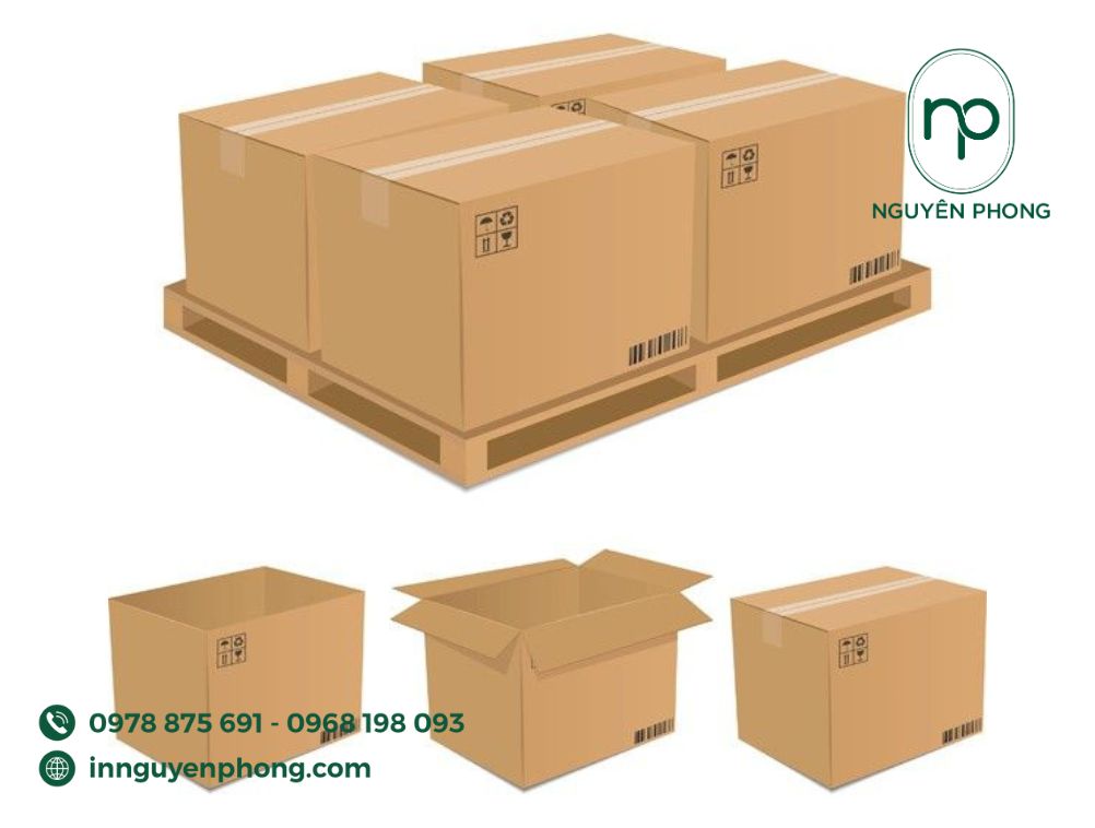in thùng carton 5 lớp sóng BC theo kích thước yêu cầu